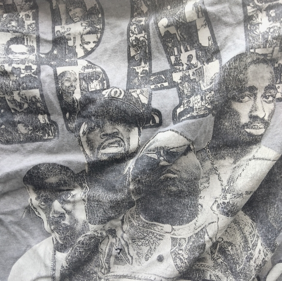 Vintage Iced Out Rap Legends of the 90s and Y2K t-shirt Grail - Picture 8 of 8